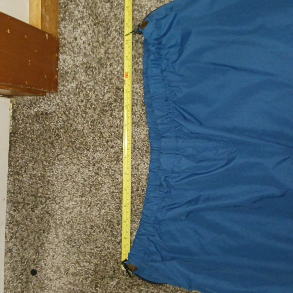 Vintage LL Bean 2-piece half zip windbreaker rain suit jogging pants - L - blue - Picture 16 of 16